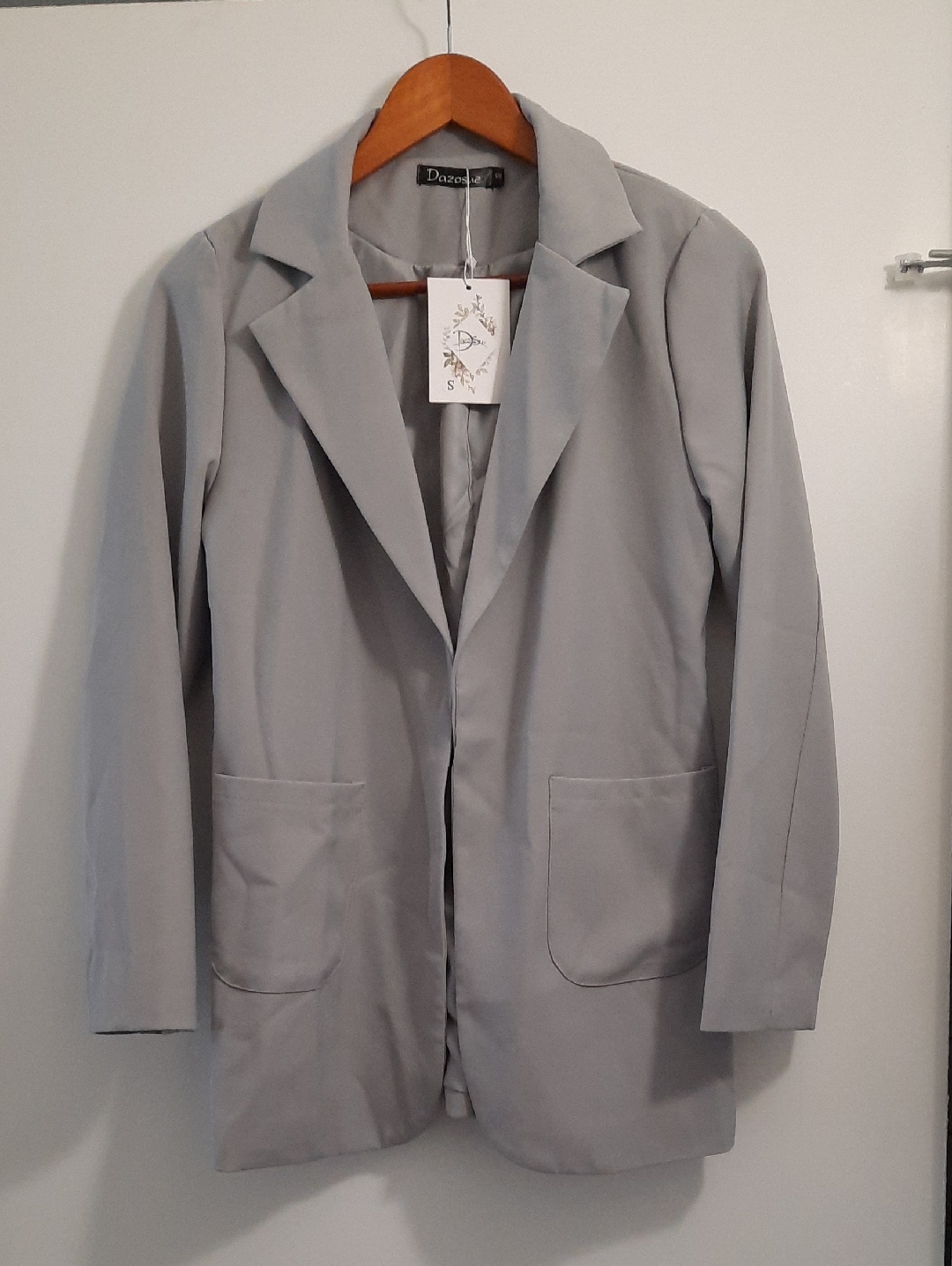 Light Gray Women's Blazer